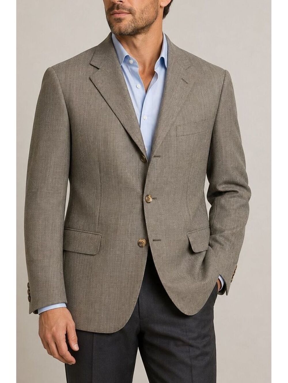 Vintage 1990s/2000s Ermenegildo Zegna High Performance 100% Wool Blazer / 42R